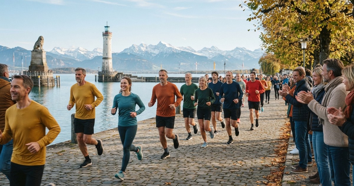 3-Länder-Marathon 2027: von Lindau durch drei Länder nach Bregenz