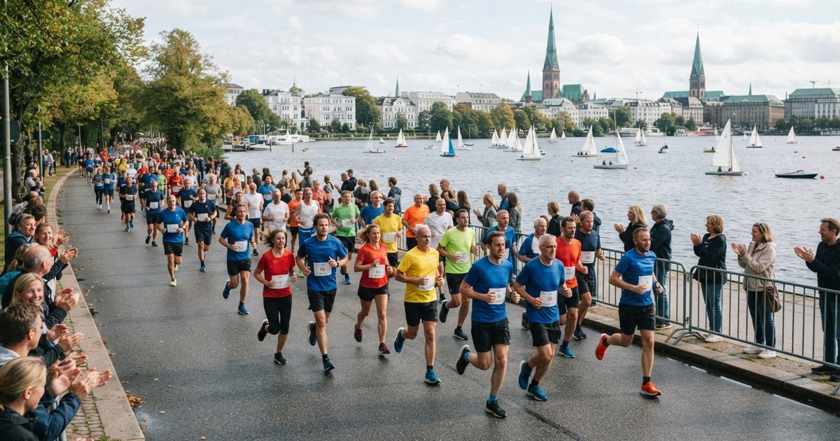 CURREX Alsterlauf Hamburg 2027: 10 km um die Außenalster