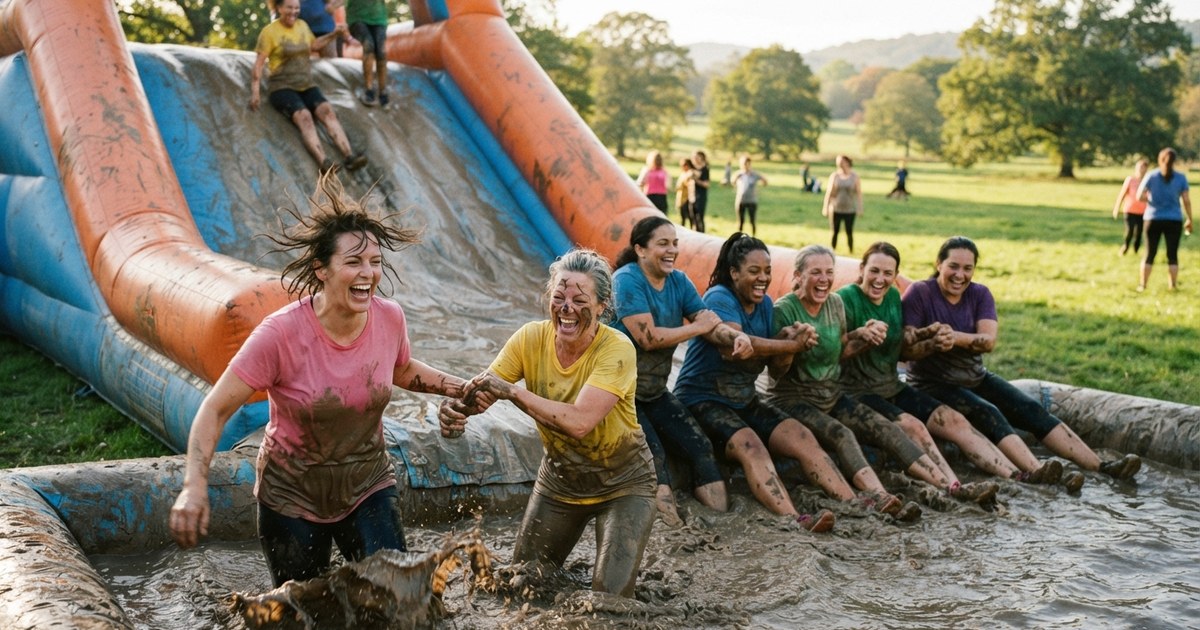 Muddy Angel Run Berlin 2027: 5 km Schlamm für Frauen in Karlshorst