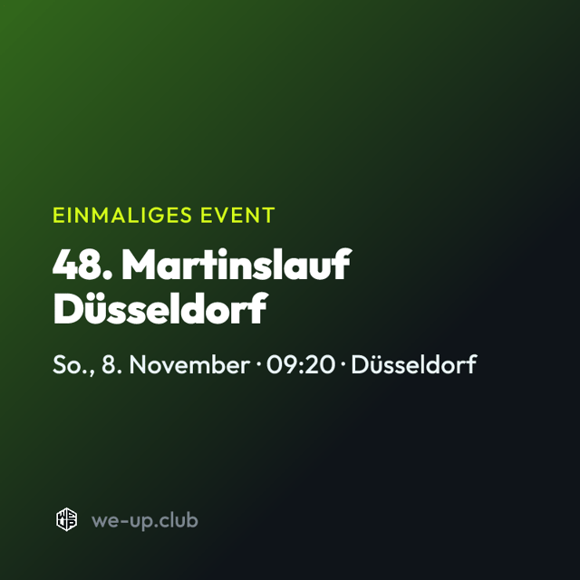48. Martinslauf Düsseldorf