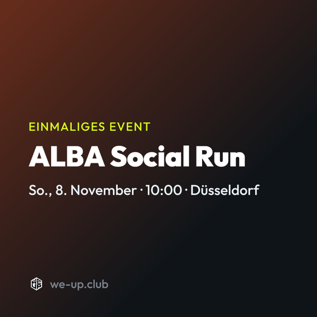 ALBA Social Run
