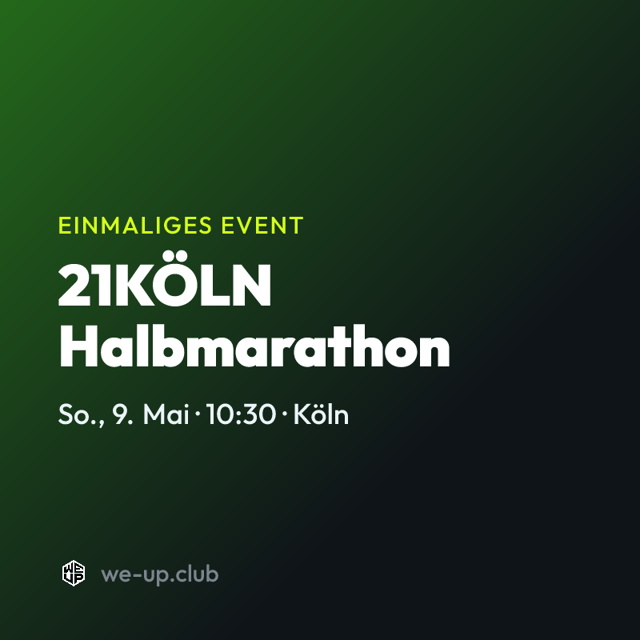 21KÖLN Halbmarathon