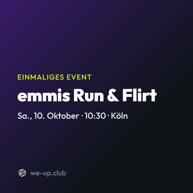 emmis Run & Flirt