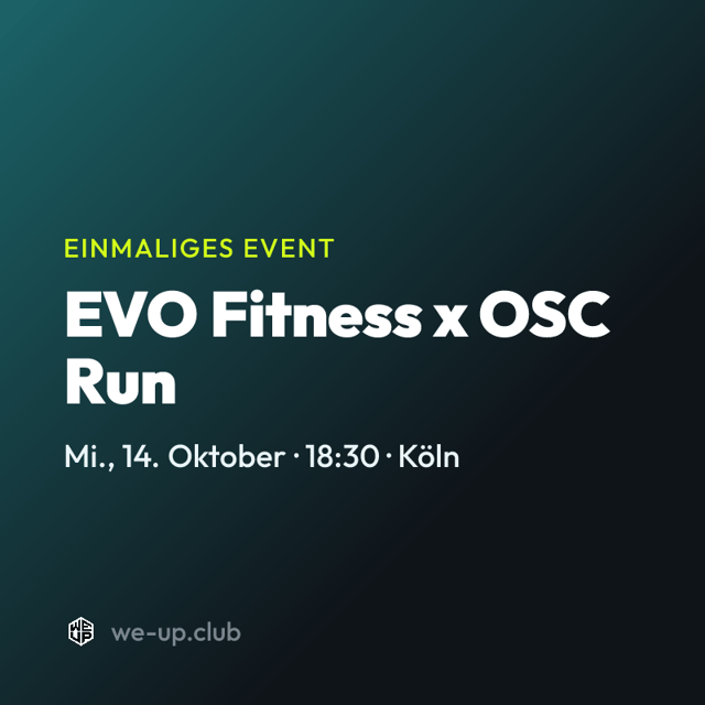 EVO Fitness x OSC Run