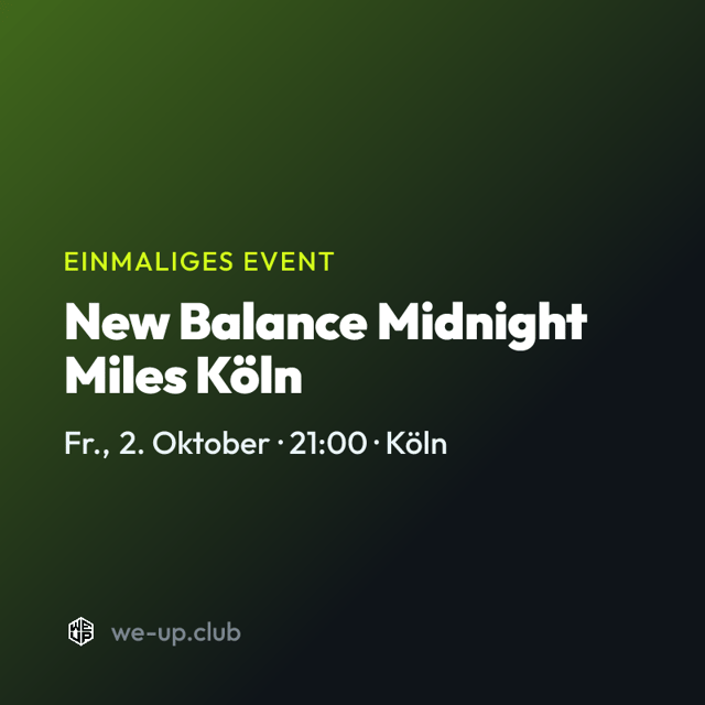 New Balance Midnight Miles Köln