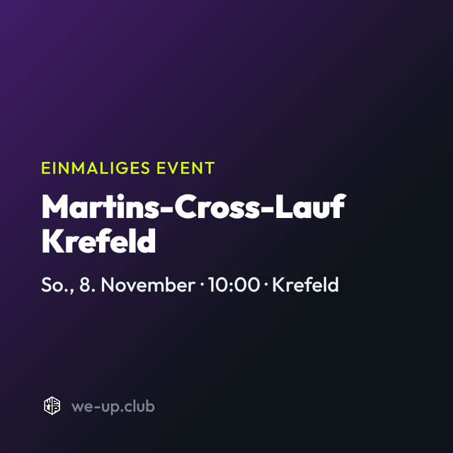 Martins-Cross-Lauf Krefeld