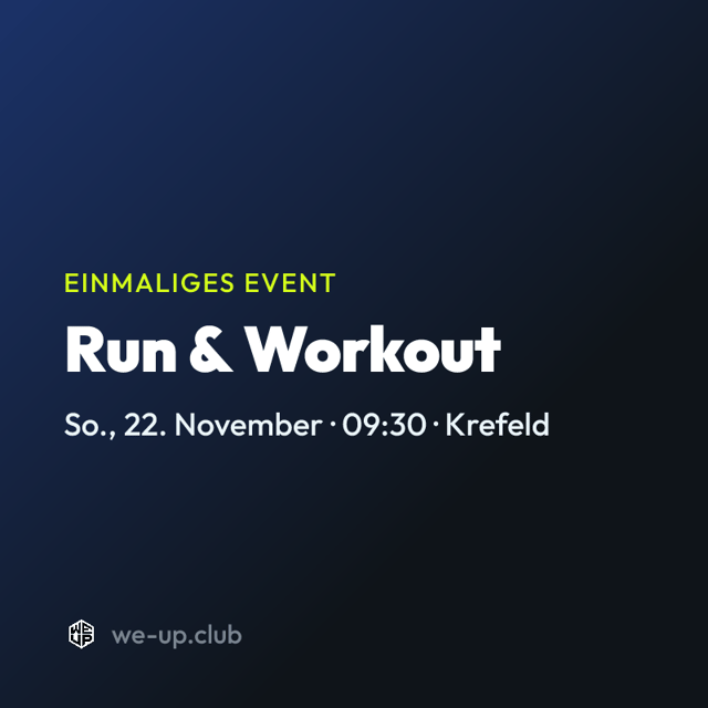 Run & Workout